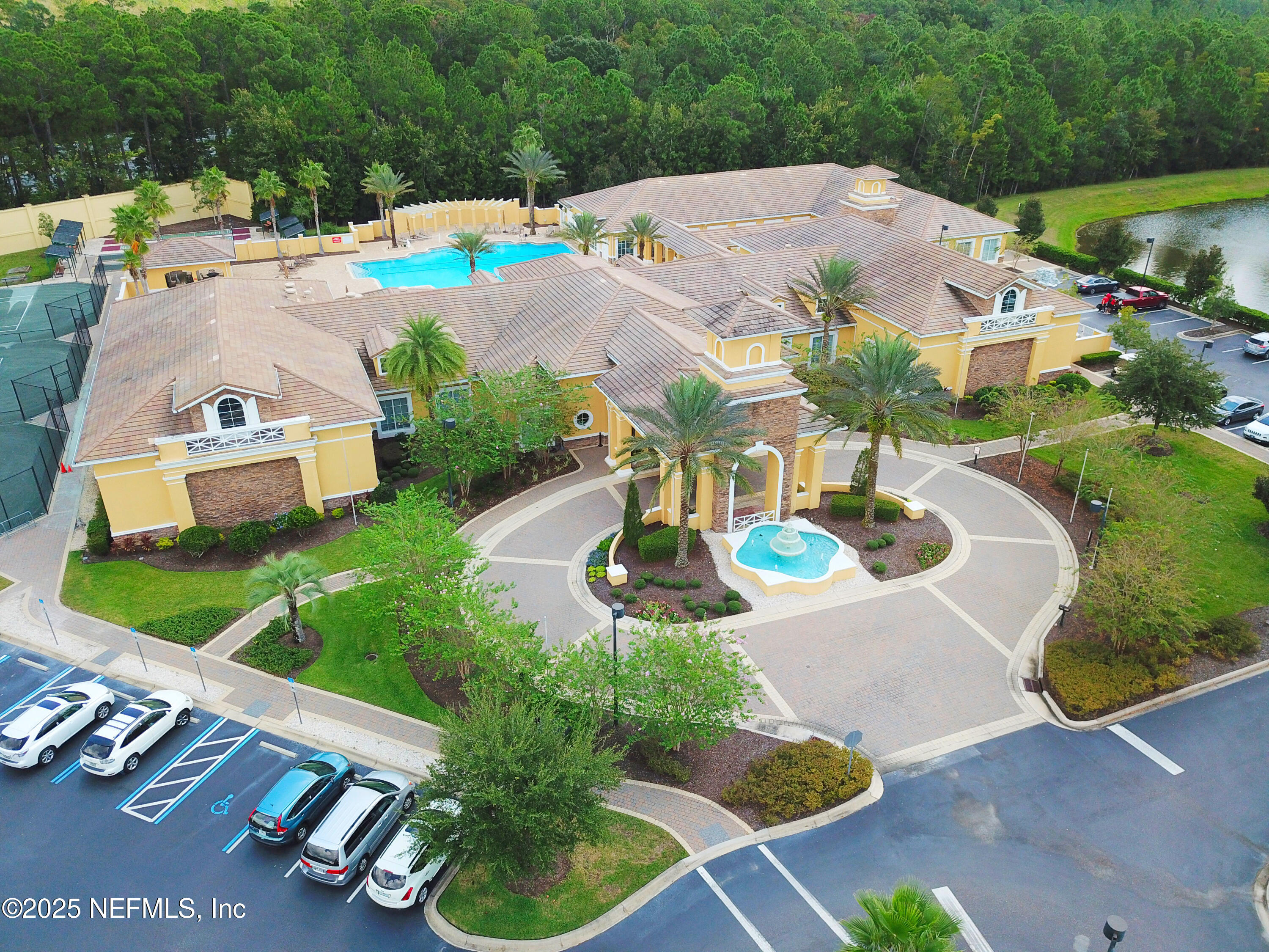 1016 Inverness Drive St. Augustine, FL 32092 - Photo 37 of 59 an aerial view of a house with garden space and street view