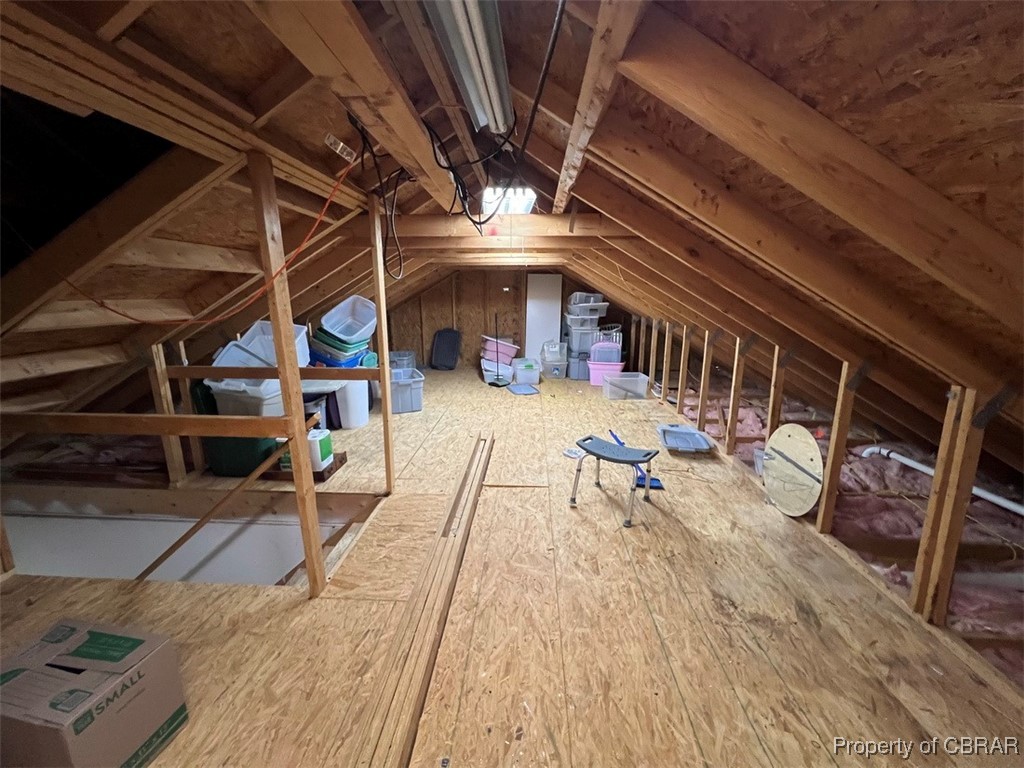 497 Mill Wharf Road Wake, VA 23176 - Photo 16 of 45 House - Walk-up unfinished attic
