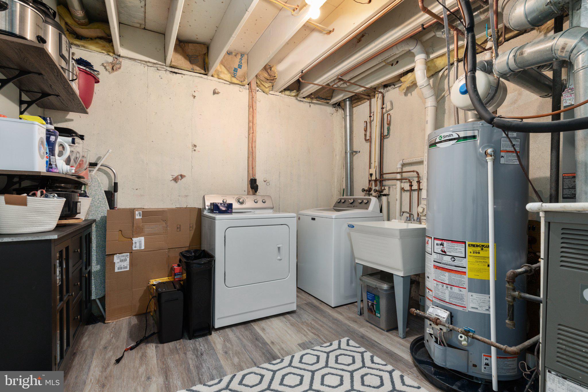 43882 Laburnum Square Ashburn, VA 20147 - Photo 23 of 25 Lower Level Laundry/Storage