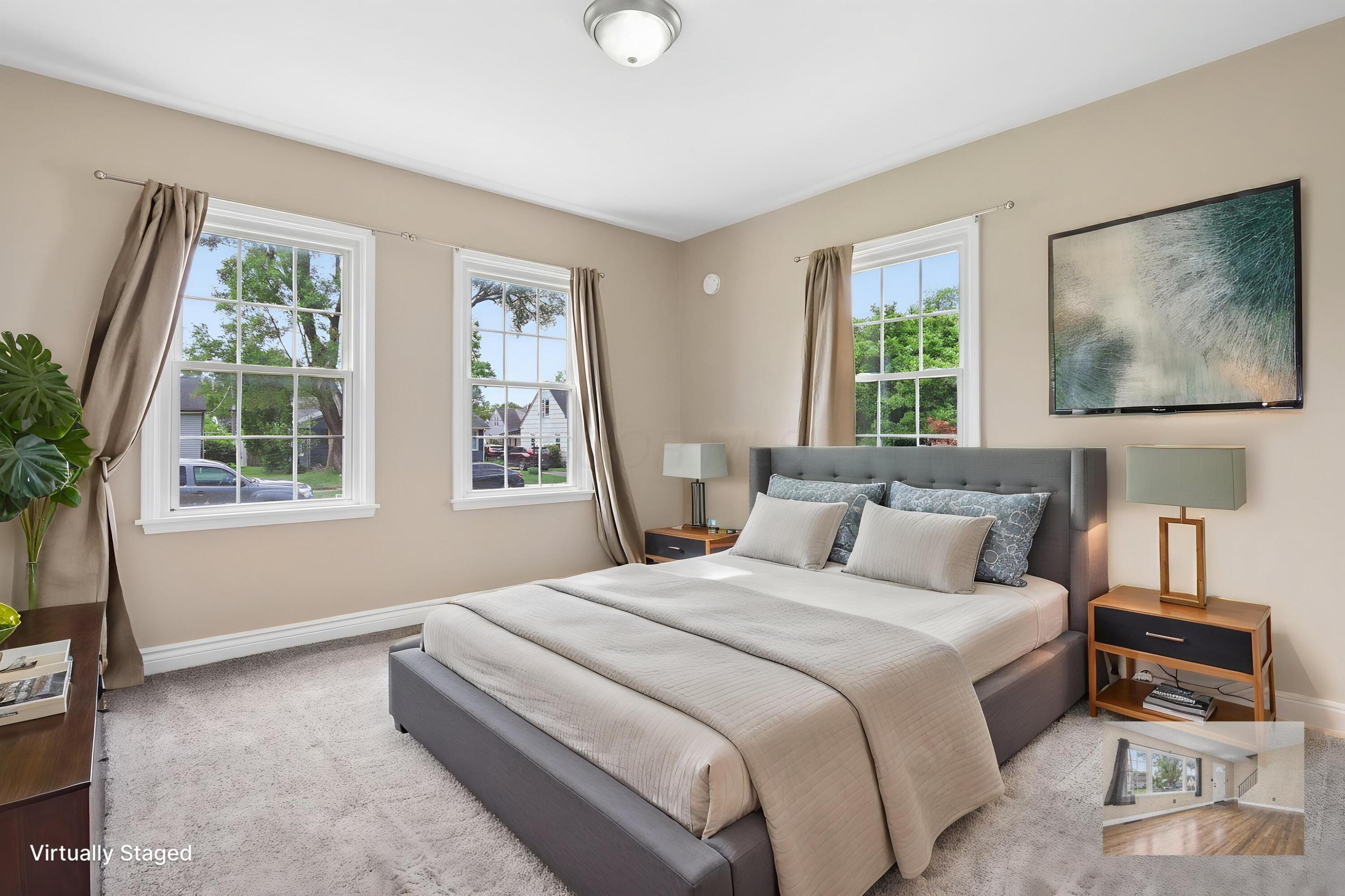 3022 Templeton Road Columbus, OH 43209 - Photo 14 of 38 Virtual Staging - Primary Bedroom