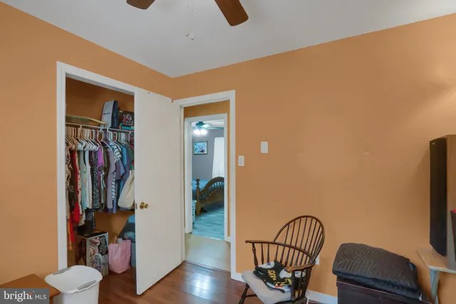 a view of a hallway with interior of the house