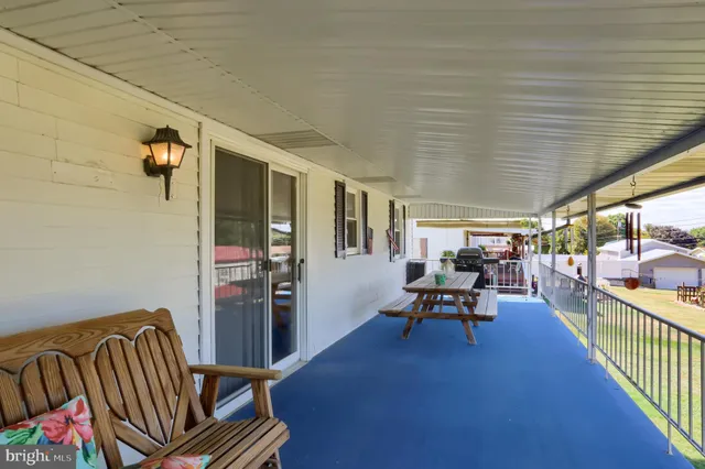 a living room filled with furniture