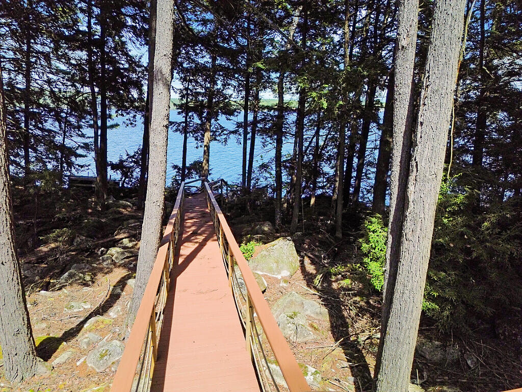 202 Wildwood Estates Rome, ME 04963 - Photo 43 of 54 WALKWAY TO LAKEFRONT