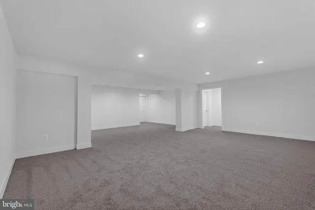 a view of empty room