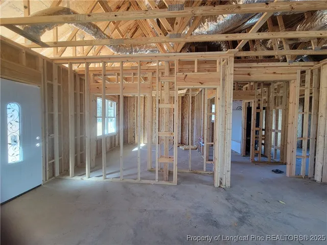 a view of an front door