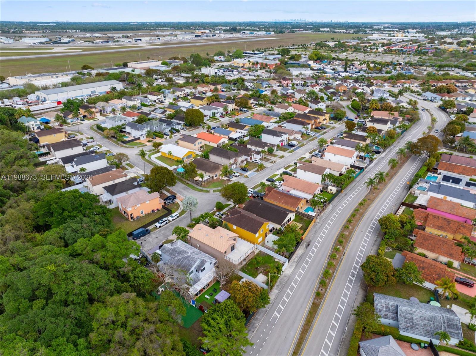 14888 Southwest 140th Street Miami, FL 33196 - Photo 71 of 76 an aerial view of residential building with outdoor space