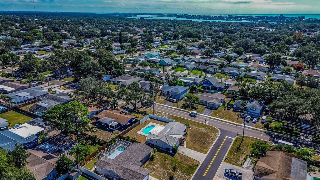 8601 139th Street Seminole, FL 33776 - Photo 6 of 47 an aerial view of residential houses with outdoor space