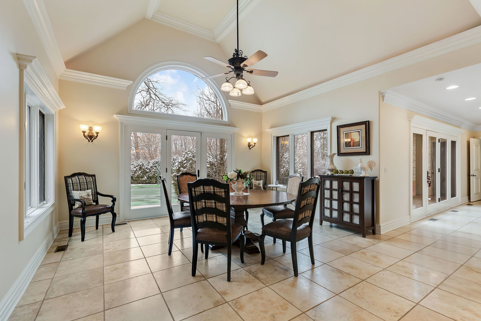 1560 South Ridge Road Lake Forest, IL 60045 - Photo 11 of 27 a view of a dining room with furniture