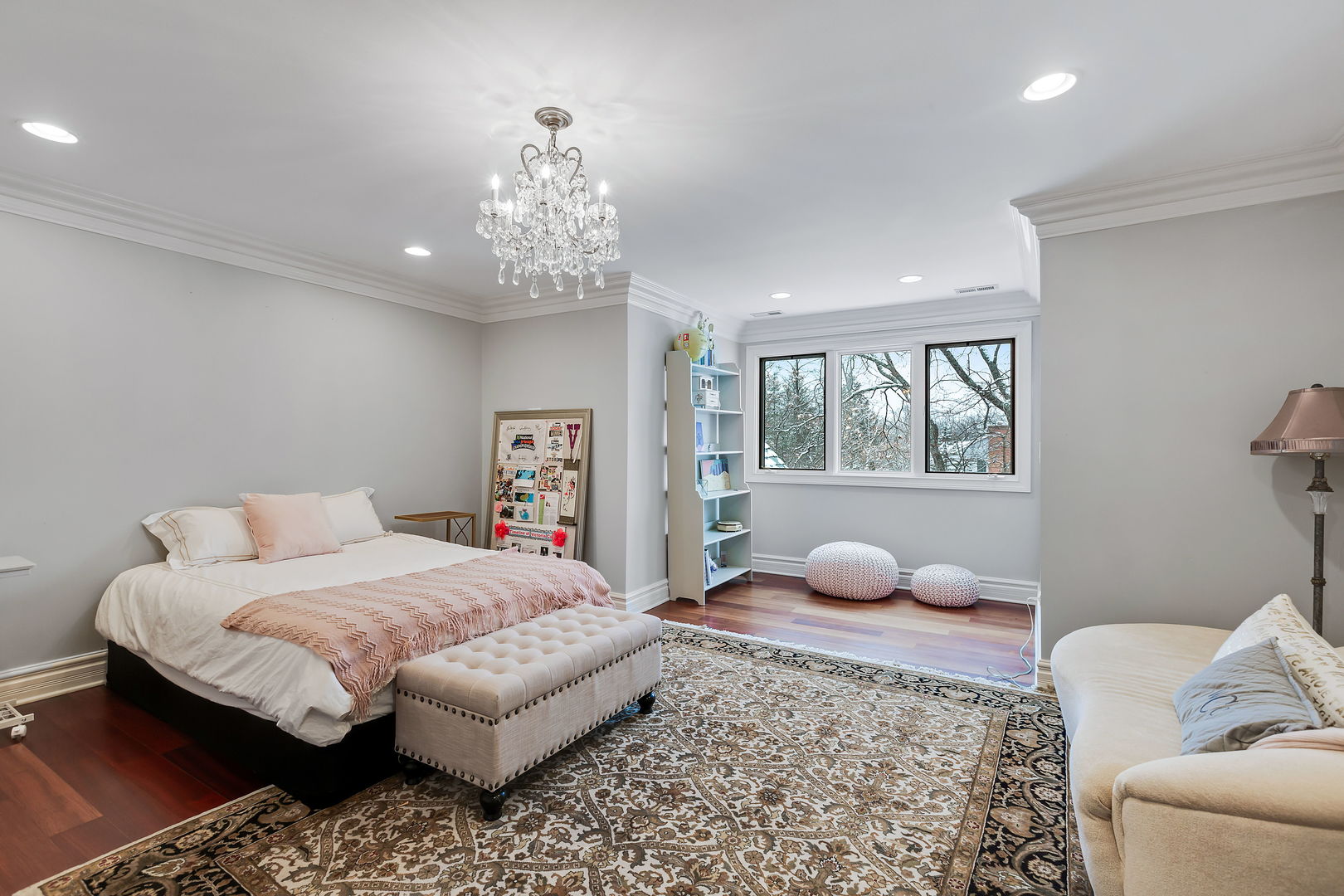 1560 South Ridge Road Lake Forest, IL 60045 - Photo 20 of 27 a bedroom with a bed and window