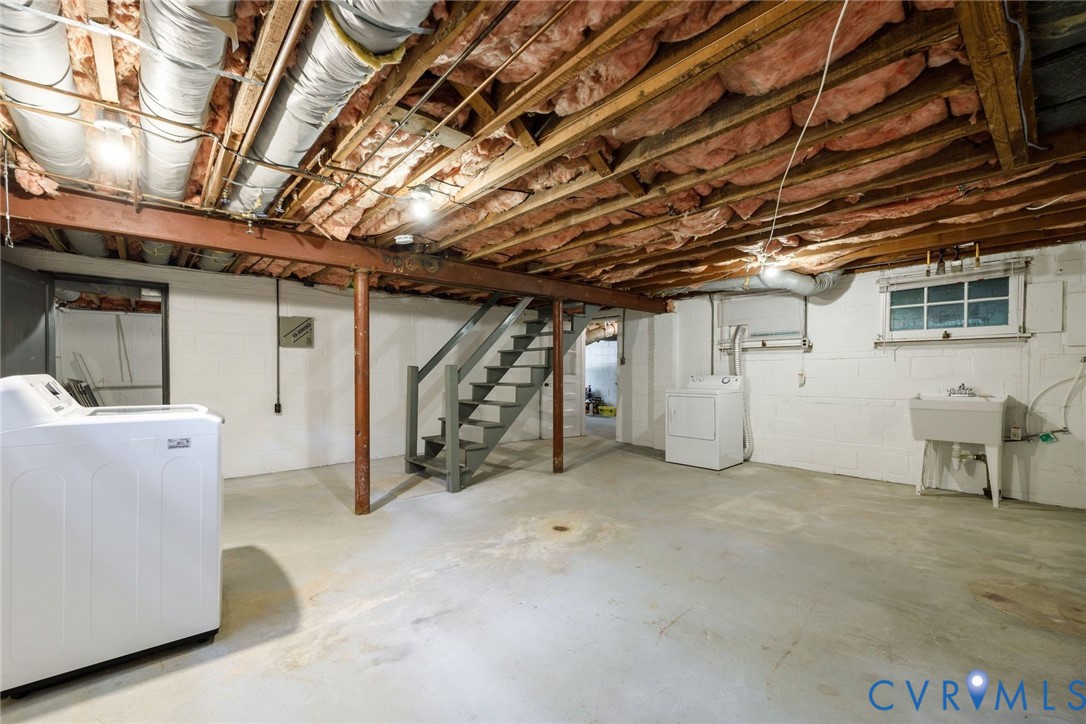 17 Bridgeway Road Richmond, VA 23226 - Photo 29 of 38 1,016 SF waterproofed Basement with 2nd laundry