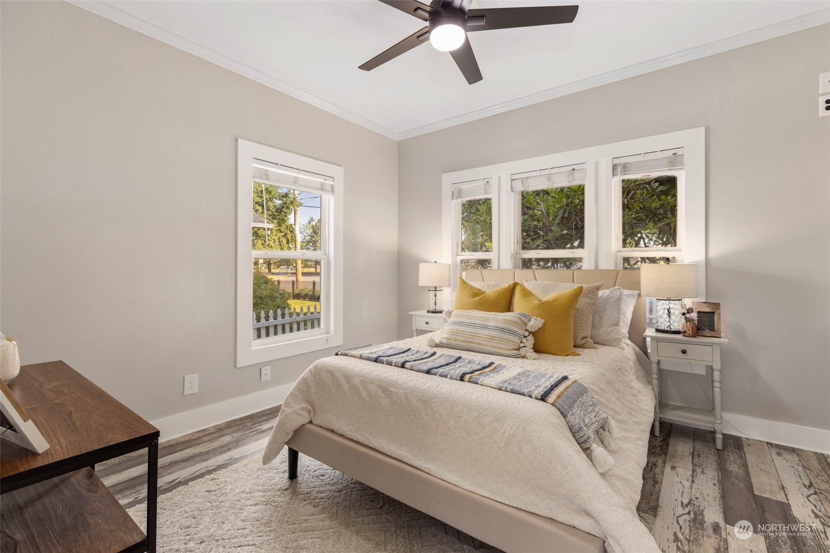 1702 Griffin Avenue Enumclaw, WA 98022 - Photo 15 of 27 a bedroom with a bed window and couch