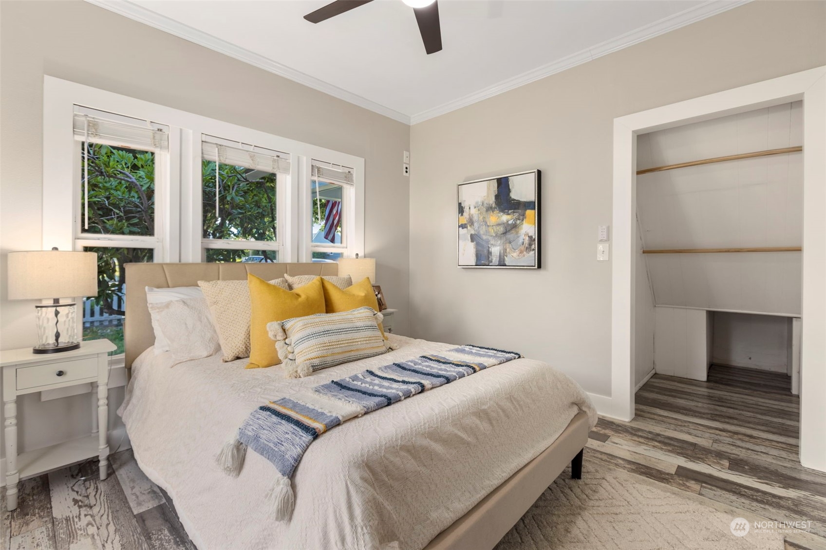 1702 Griffin Avenue Enumclaw, WA 98022 - Photo 16 of 27 a bedroom with a large bed and a window