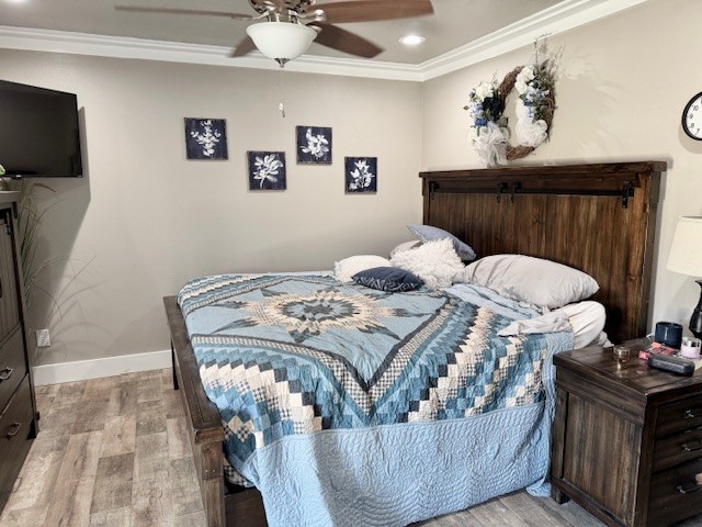 59 Private Road Dayton, TX 77535 - Photo 8 of 13 a bedroom with a bed and painting on the wall