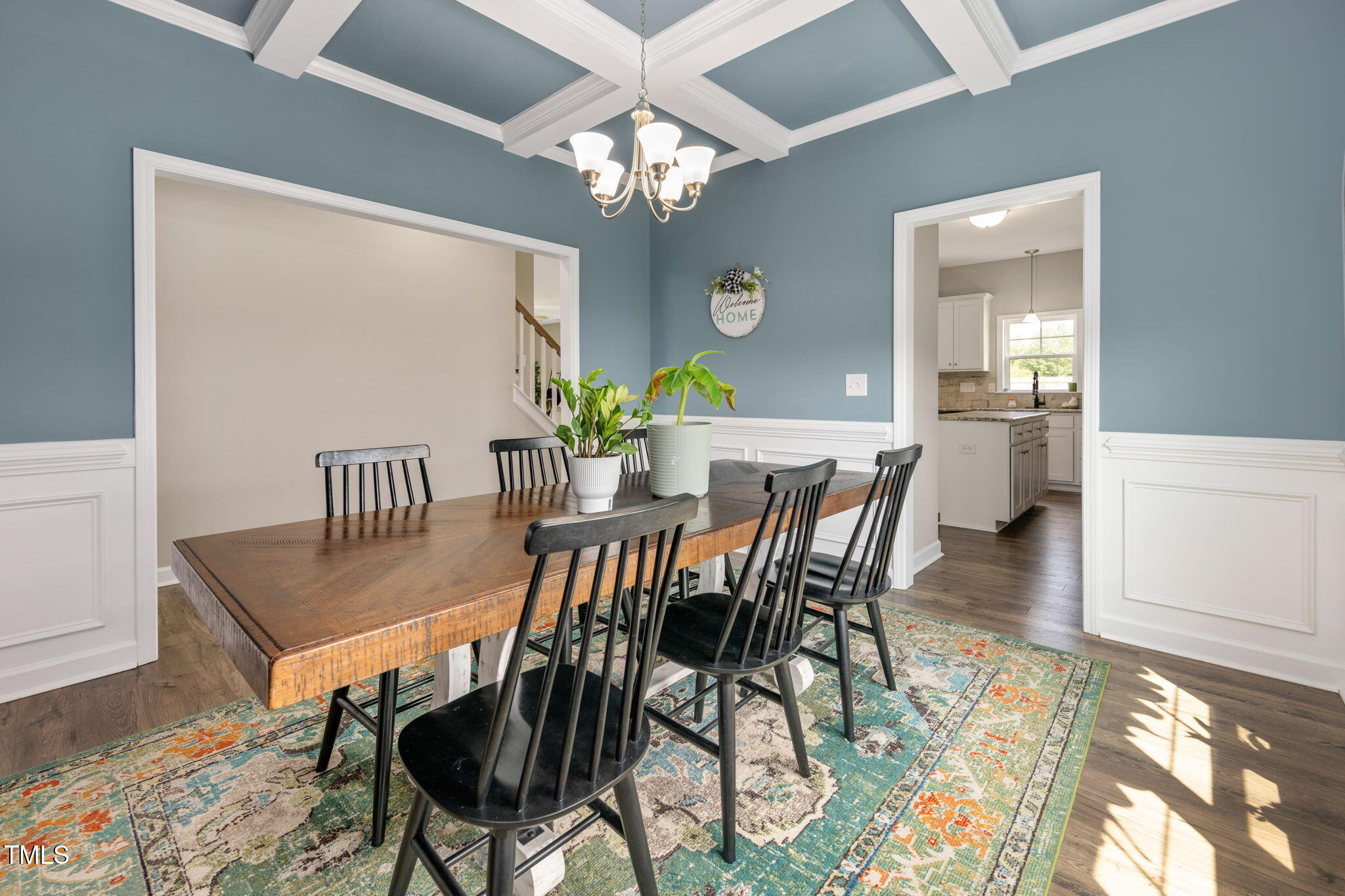 40 Kenbridge Lane Princeton, NC 27569 - Photo 10 of 36 a view of a dining room with furniture and chandelier