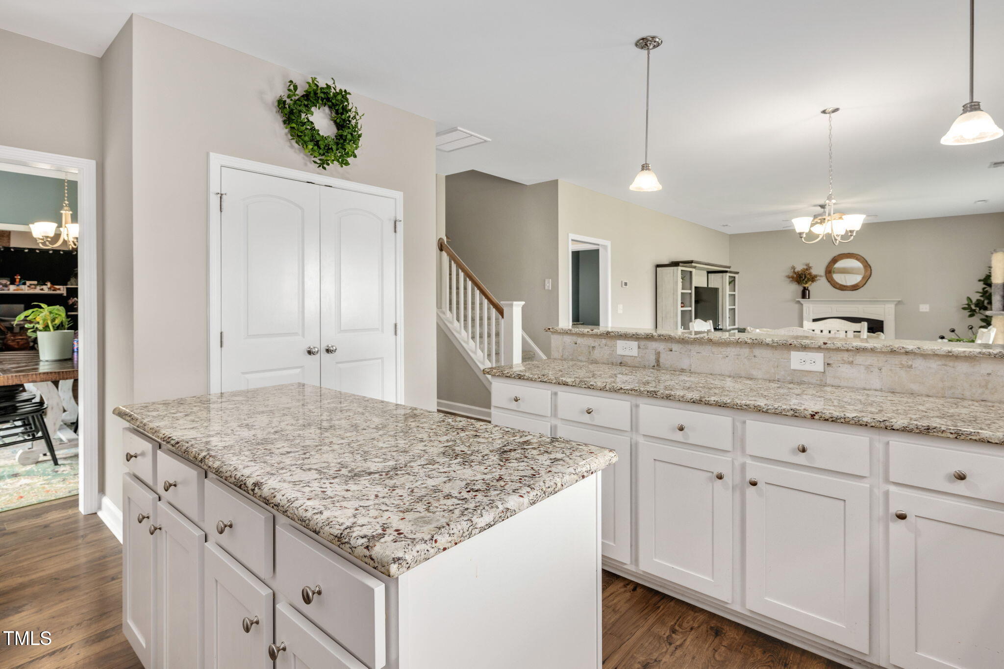 40 Kenbridge Lane Princeton, NC 27569 - Photo 12 of 36 a bathroom with a granite countertop sink and a mirror