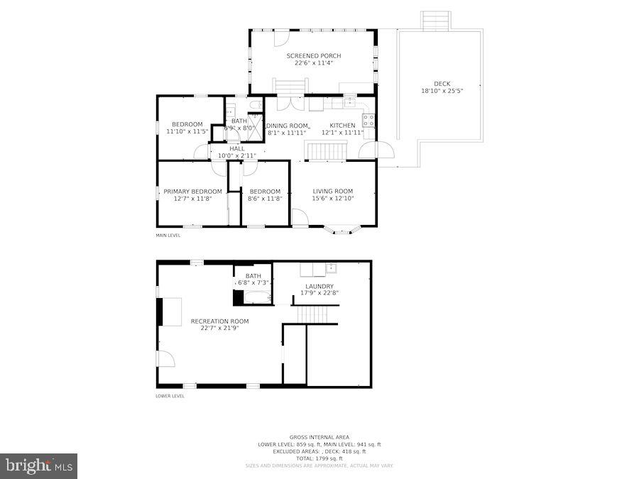 1818 Benedict Road Westminster, MD 21157 - Photo 32 of 32 Floor Plan