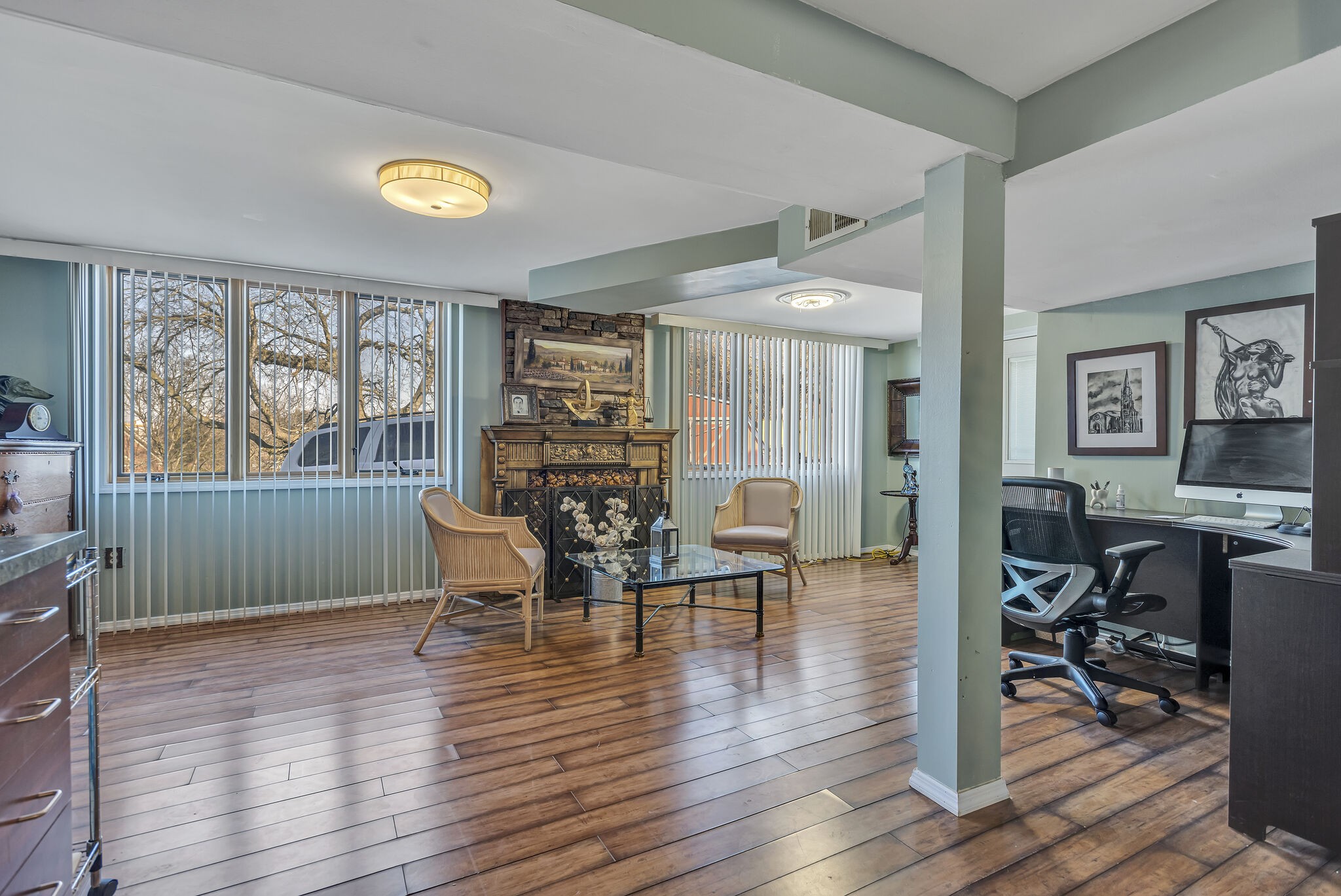 413 Mercomatic Drive Nashville, TN 37209 - Photo 21 of 29 a living room with furniture and a wooden floor