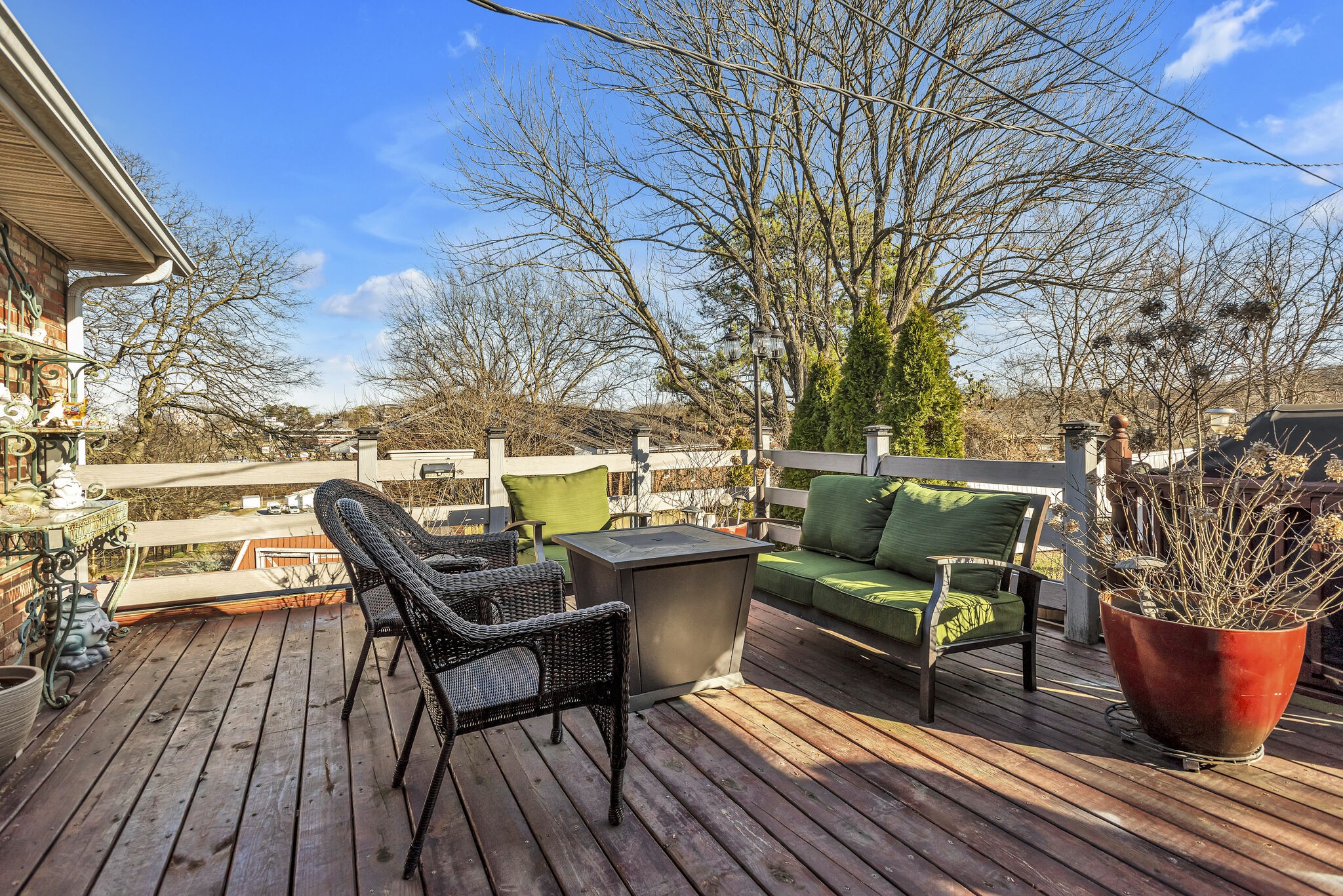413 Mercomatic Drive Nashville, TN 37209 - Photo 26 of 29 a sitting area with furniture on wooden deck