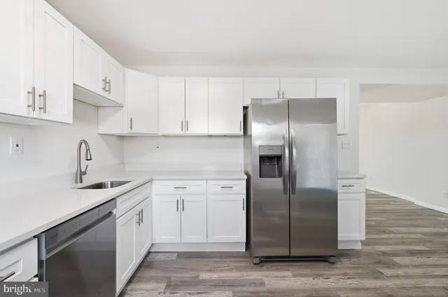 a bathroom with a shower and a shower