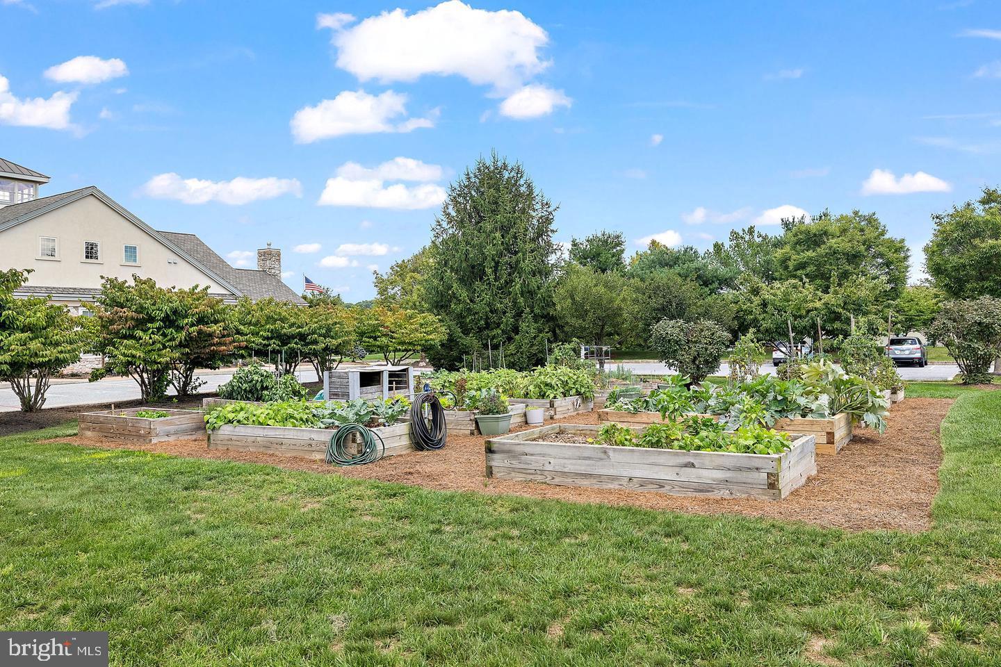 618 Greenbriar Path Cochranville, PA 19330 - Photo 40 of 49 Community vegetable garden
