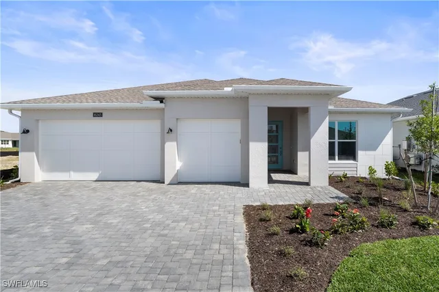 a view of a house with a outdoor space