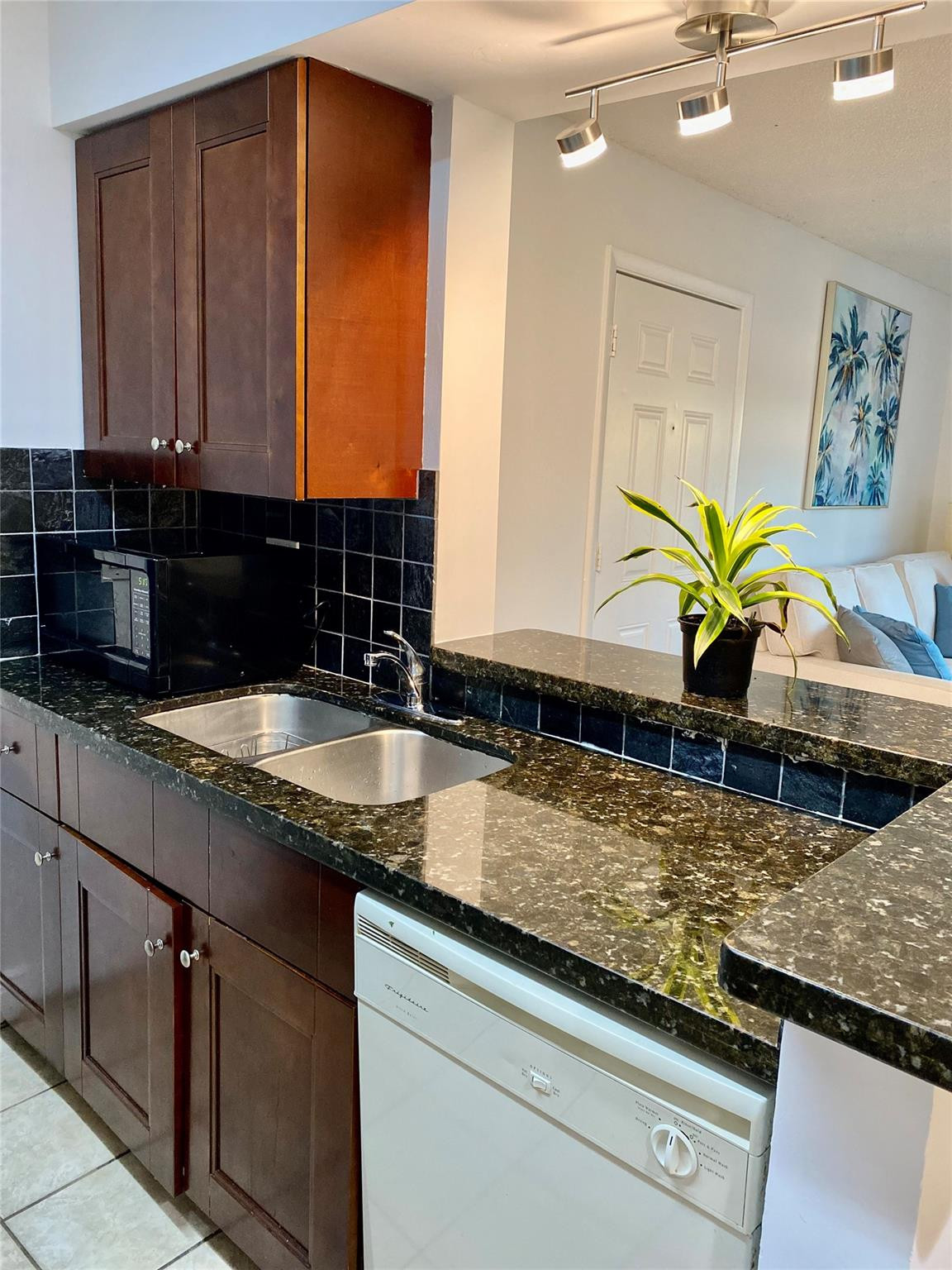 1247 Southwest 46th Avenue, Unit 1301 Pompano Beach, FL 33069 - Photo 4 of 22 a kitchen with sink and window
