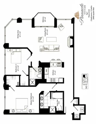 a picture of floor plan