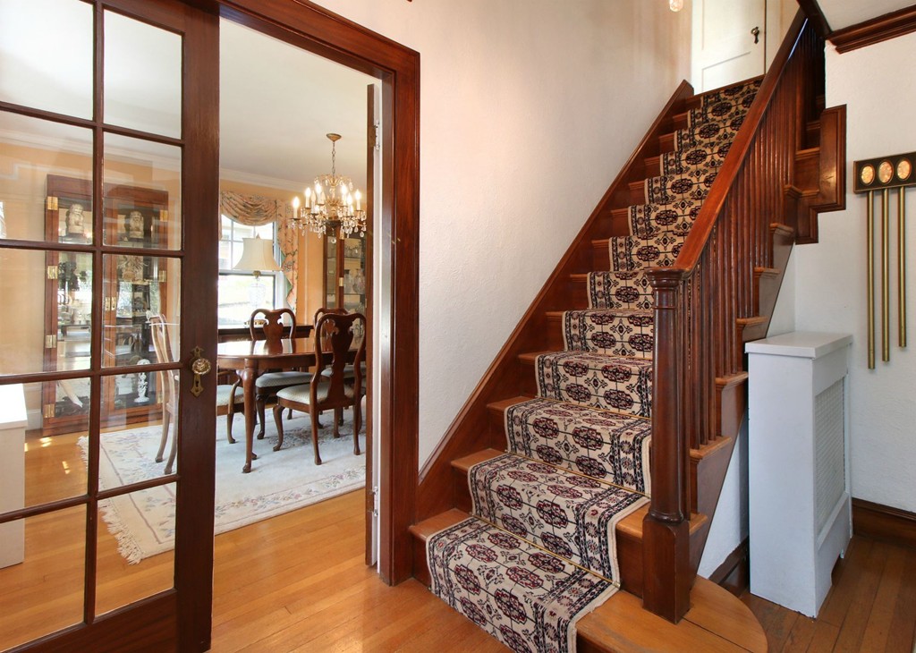144 Lovell Road Watertown, MA 02472 - Photo 2 of 25 a view of entryway and hall with wooden floor