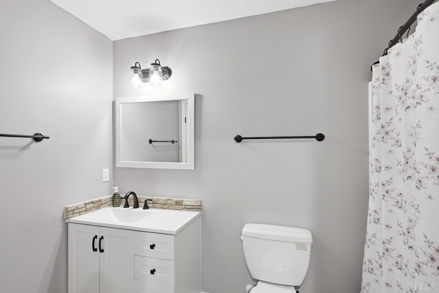 181 Armistead Lane Rustburg, VA 24588 - Photo 28 of 52 a bathroom with a toilet sink and mirror