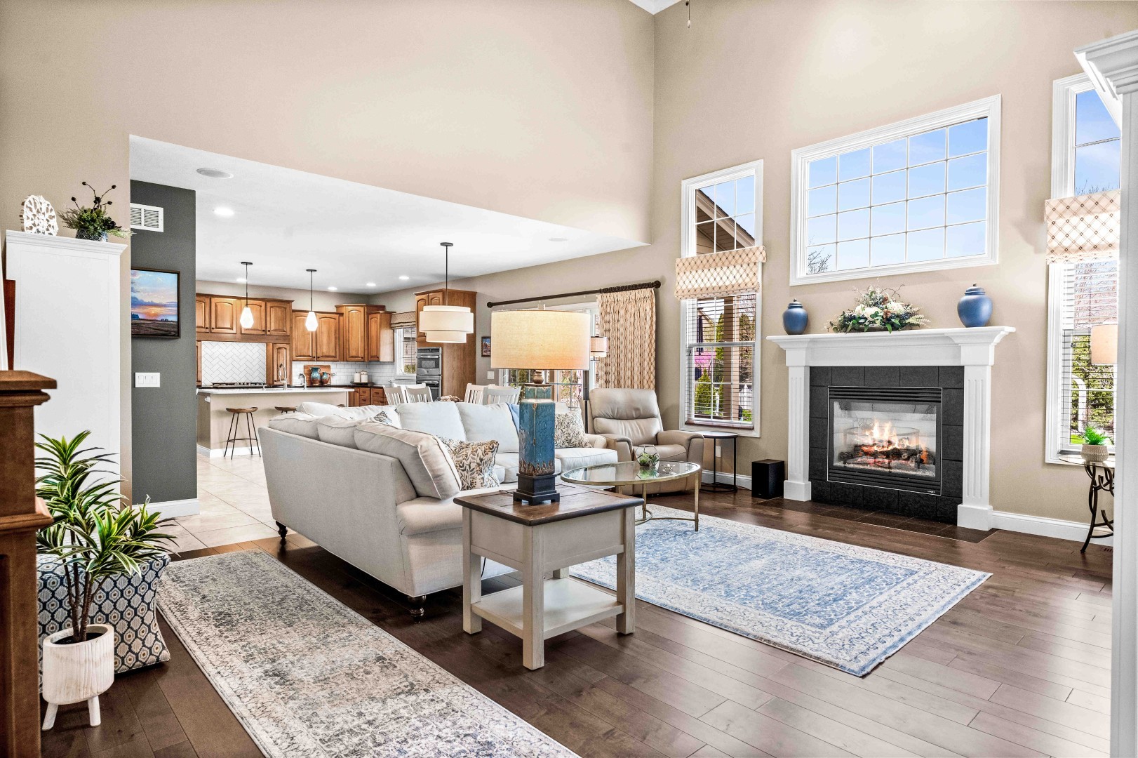 1048 Norway Court Normal, IL 61761 - Photo 12 of 83 a living room with furniture fireplace and a fireplace