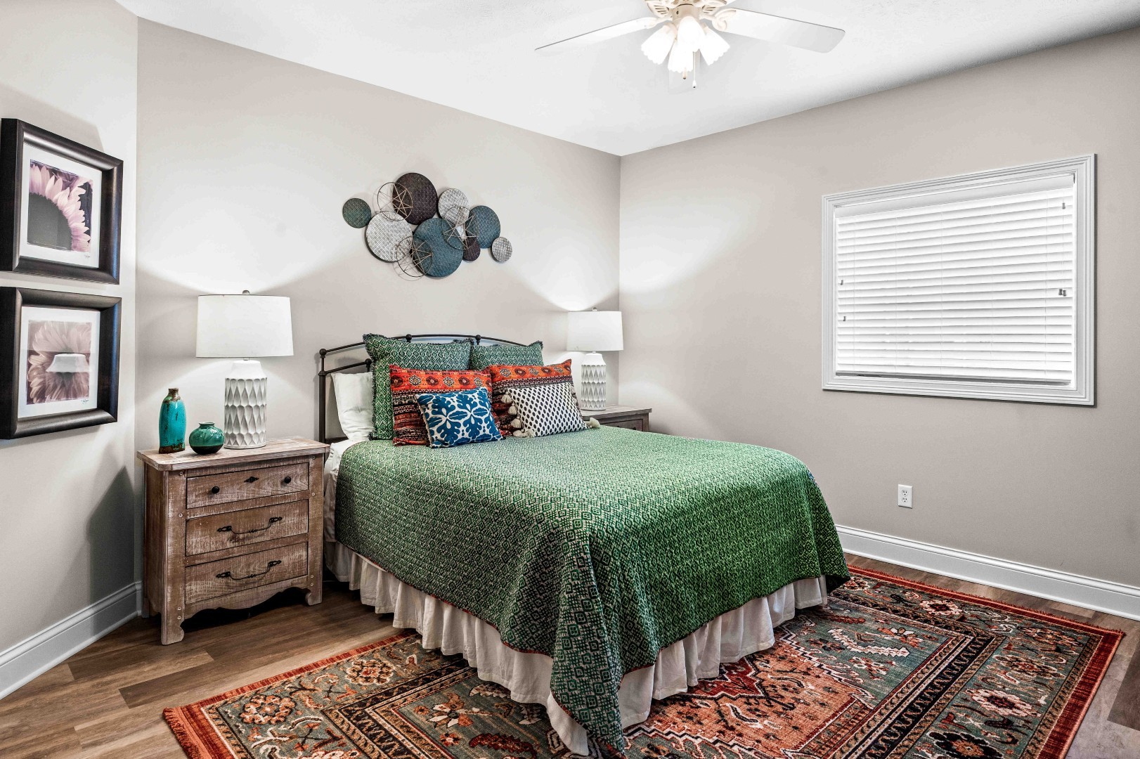 1048 Norway Court Normal, IL 61761 - Photo 50 of 83 a bedroom with a bed and a chandelier