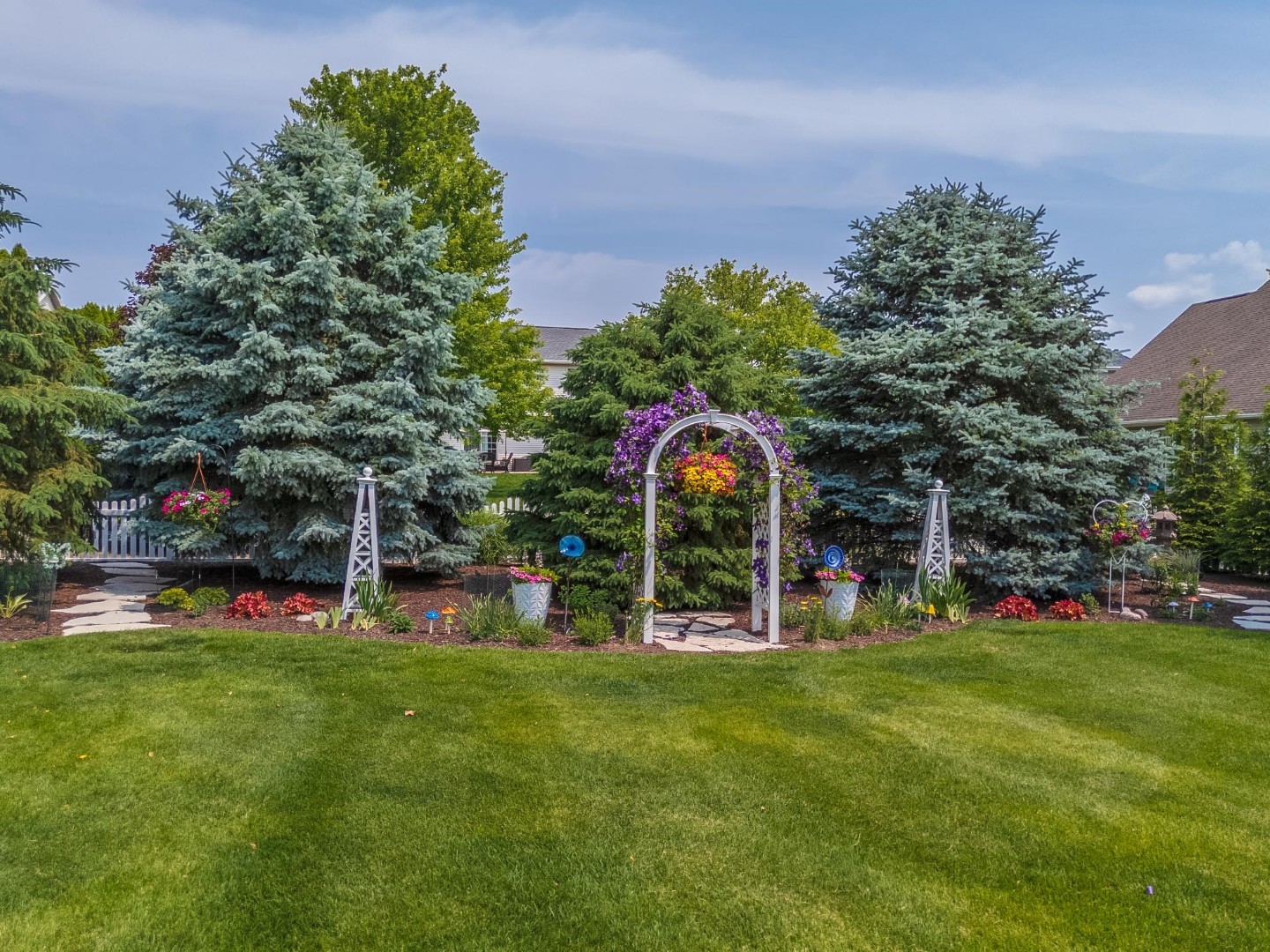 1048 Norway Court Normal, IL 61761 - Photo 71 of 83 a view of a house with a yard and sitting area