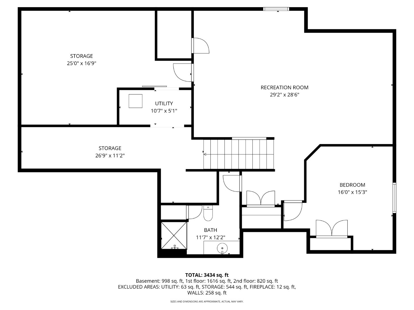 1048 Norway Court Normal, IL 61761 - Photo 81 of 83 a picture of a wall with a white wall and a white refrigerator