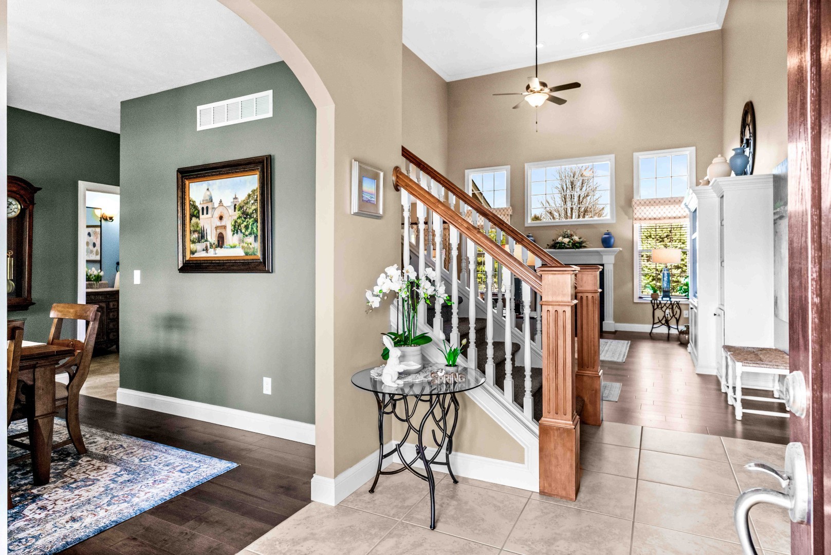 1048 Norway Court Normal, IL 61761 - Photo 9 of 83 a dining room with wooden floor and a chandelier