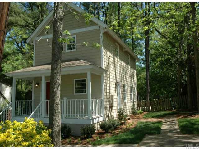 716 Rosemont Avenue Raleigh, NC 27607 - Photo 1 of 1 a front view of a house with garden