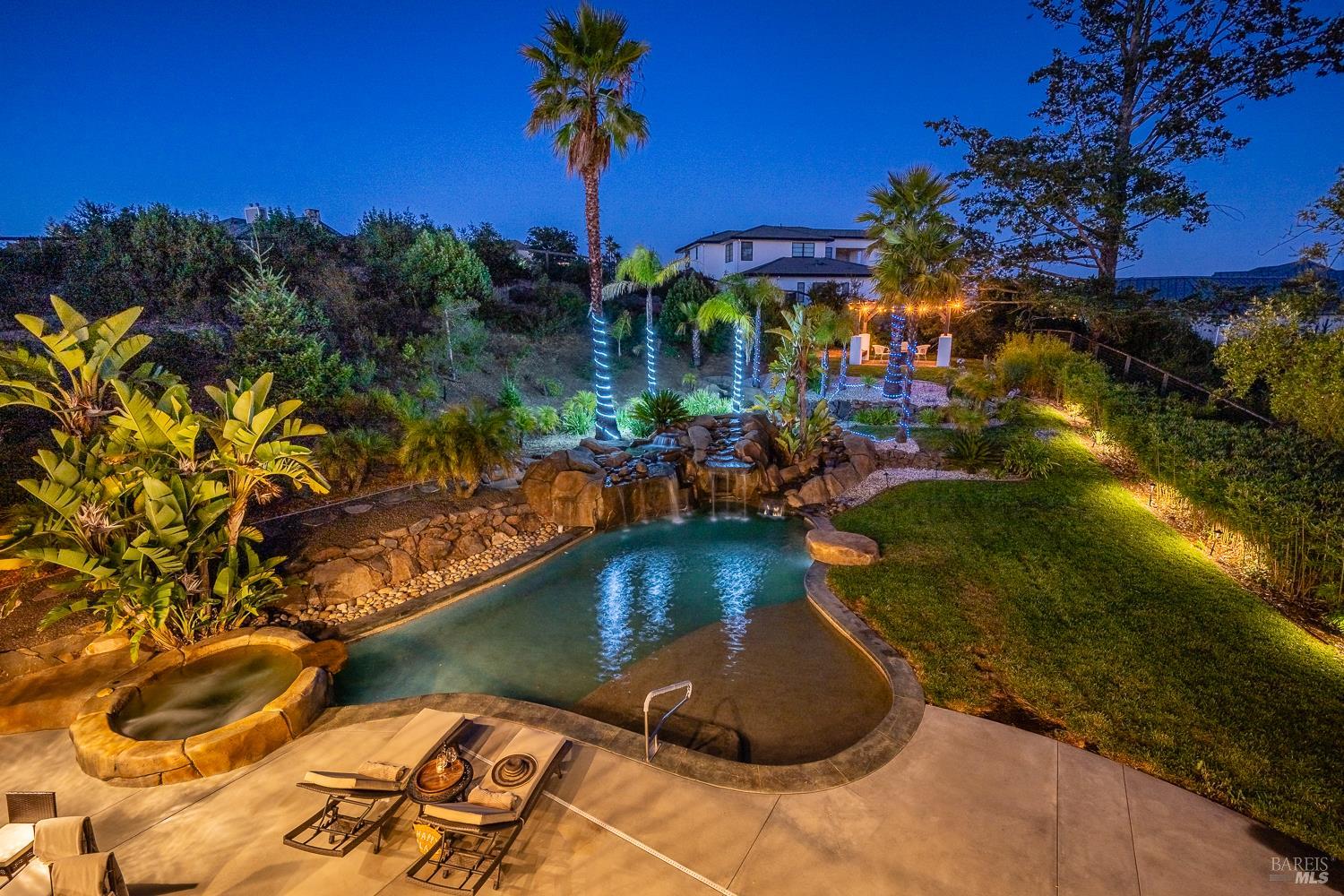 3882 Royal Manor Place Santa Rosa, CA 95404 - Photo 3 of 87 Enjoy Sonoma County's mild Mediterranean climate from your personal oasis. Custom pool features hot tub, sun shelf and waterfall. Plantings include mature palms, bougainvillea, birds of paradise and more!!