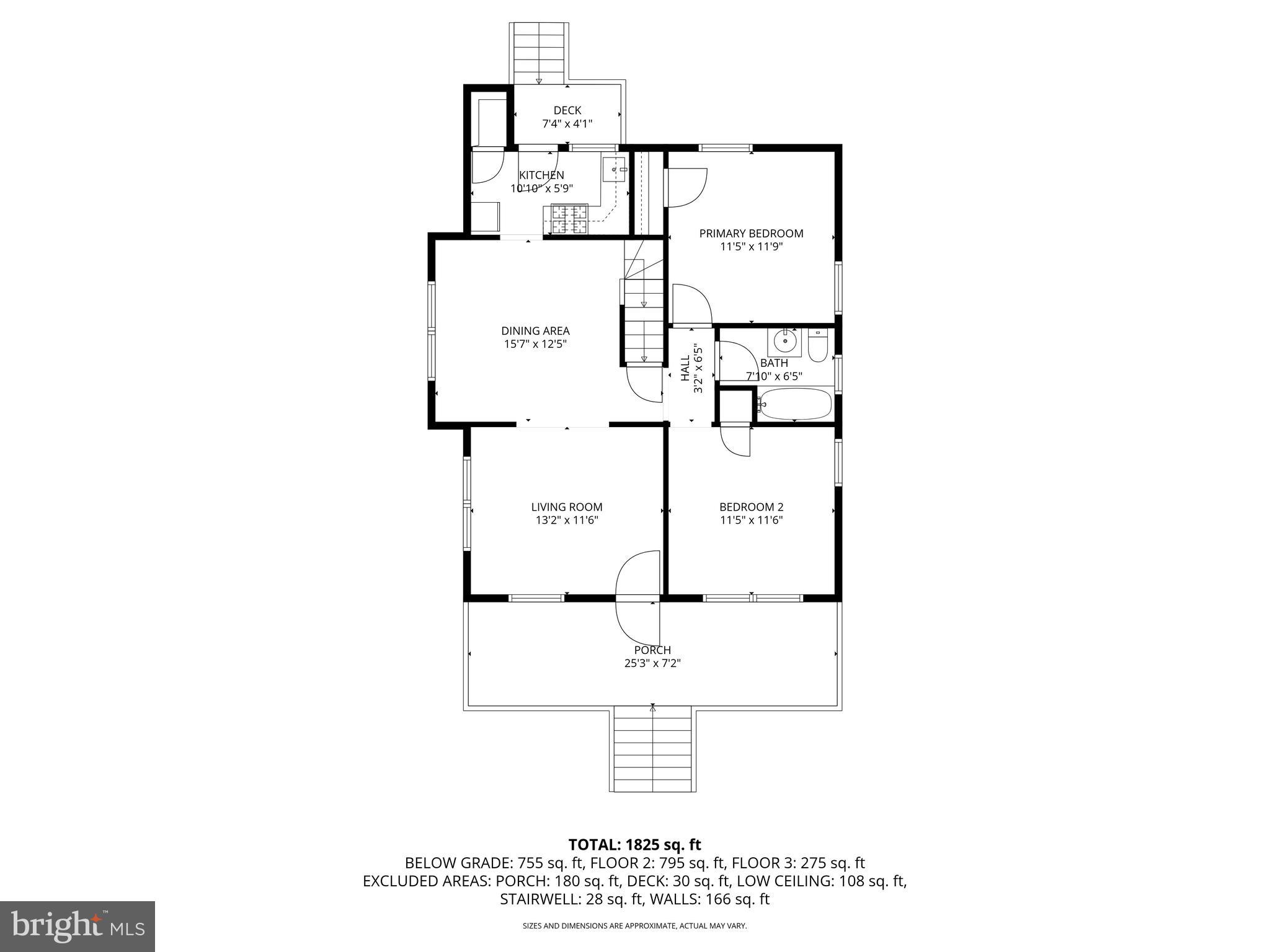 4406 Mainfield Avenue Baltimore, MD 21214 - Photo 44 of 47 a picture of a floor plan