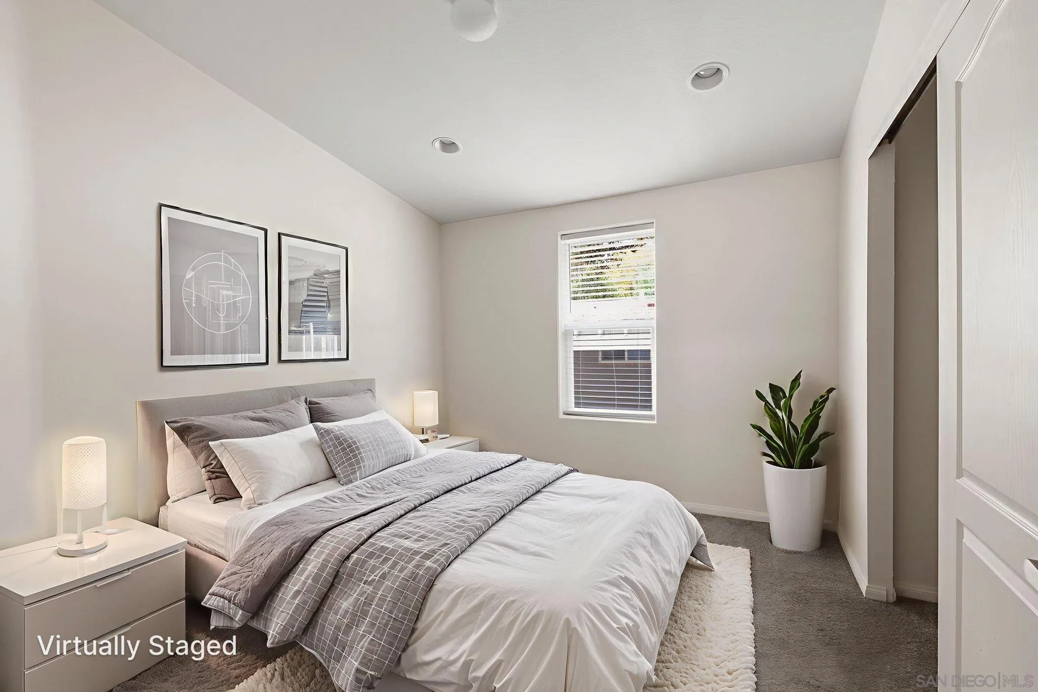 22899 Byron Road, Unit 11 Crestline, CA 92325 - Photo 8 of 25 a bedroom with a bed and a window