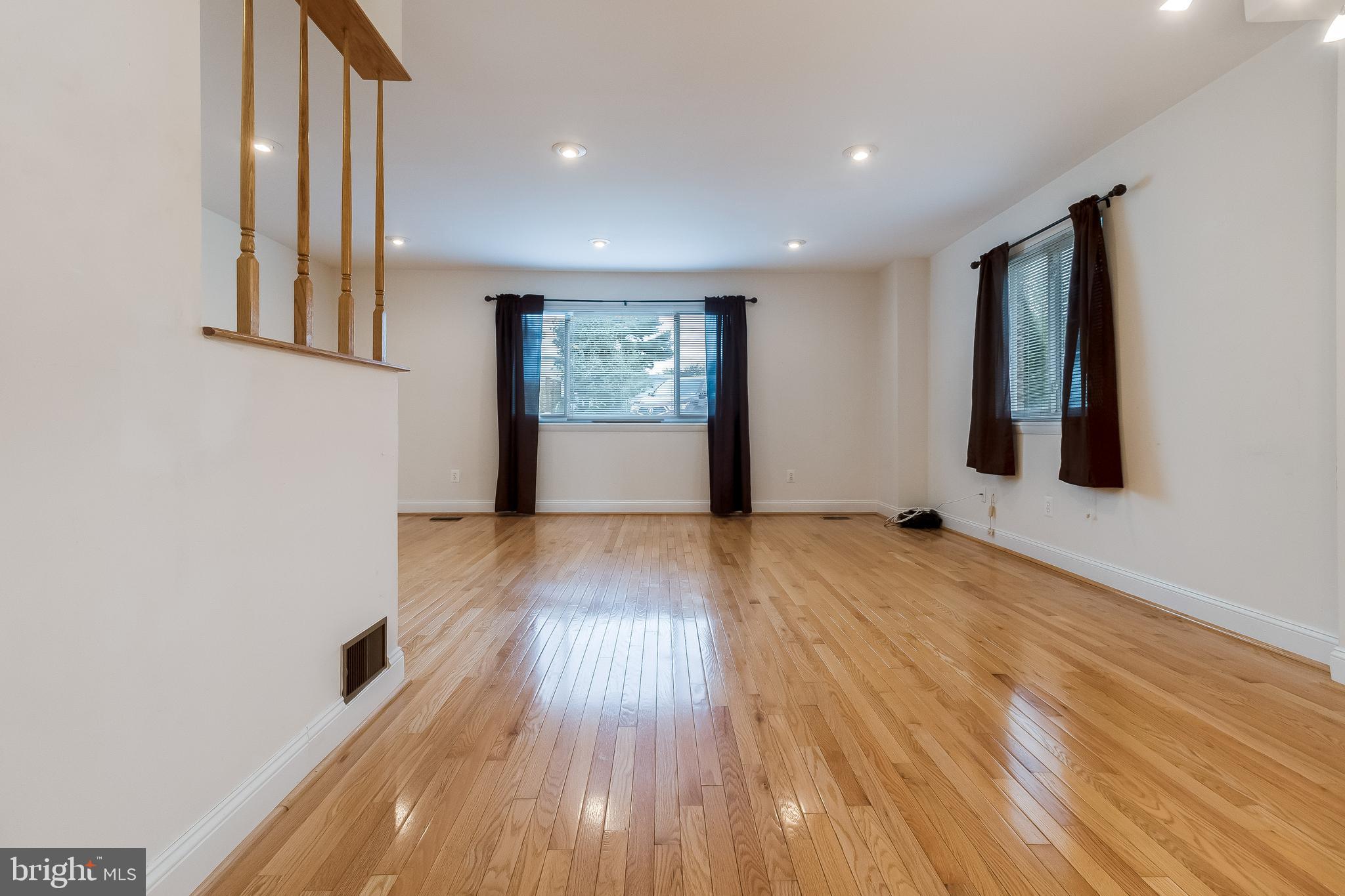 4709 Sargent Road Northeast Washington, DC 20017 - Photo 13 of 28 view from living room to back of house