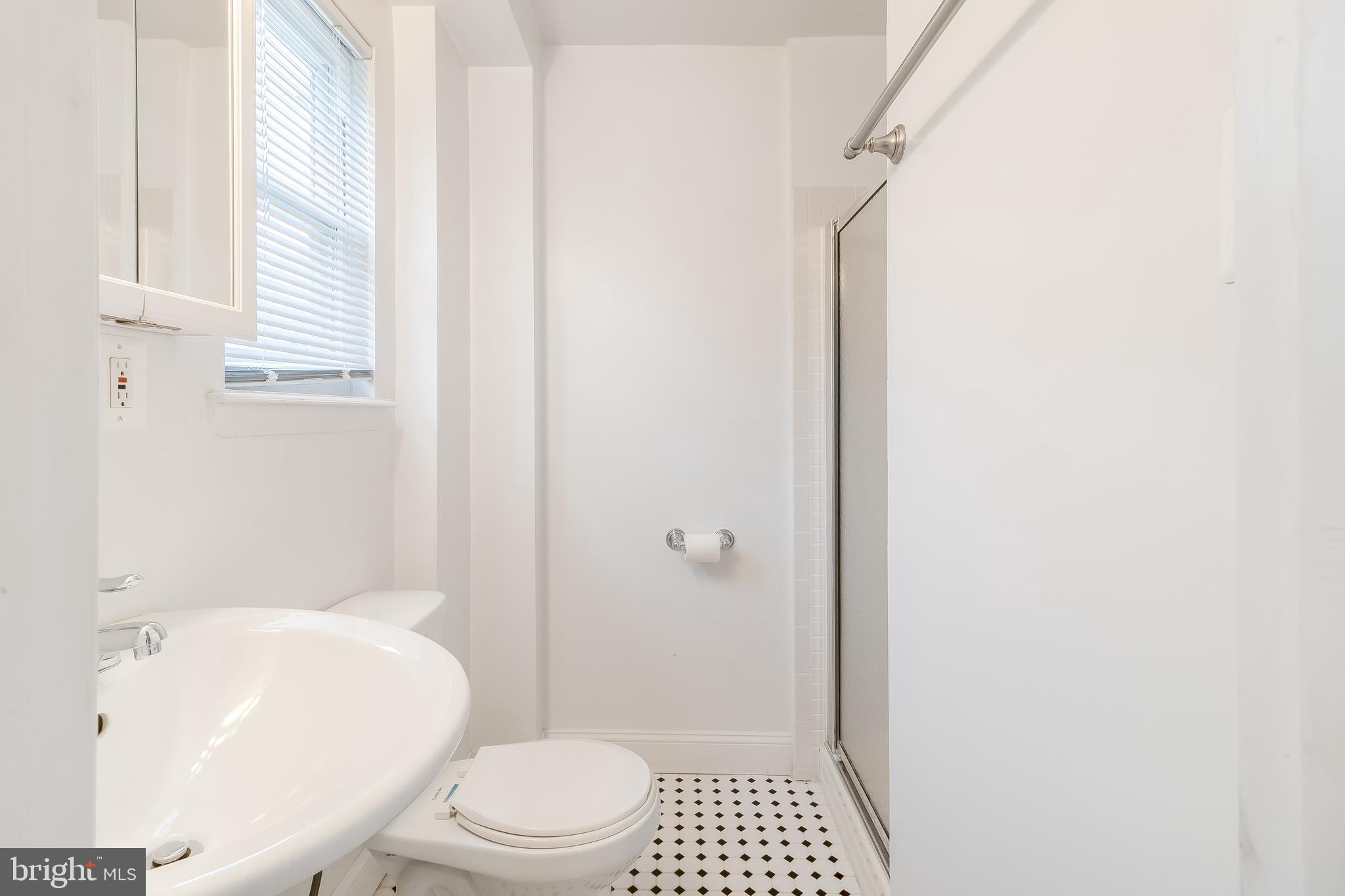 4709 Sargent Road Northeast Washington, DC 20017 - Photo 22 of 28 view of master bath showing stand-up shower