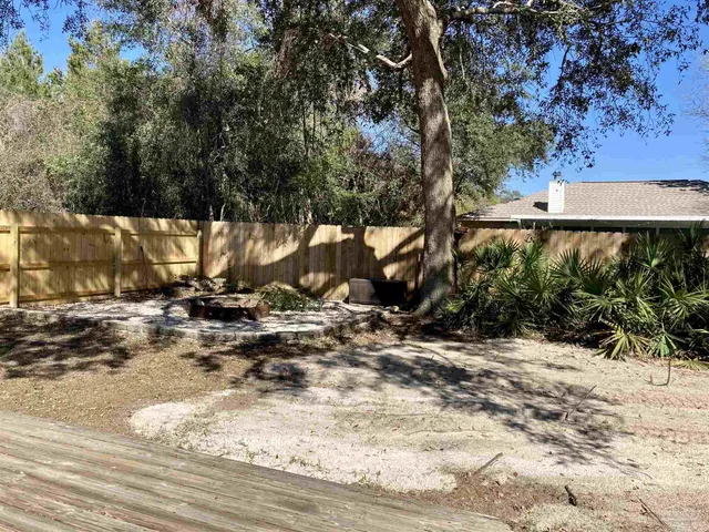 a view of outdoor space with trees