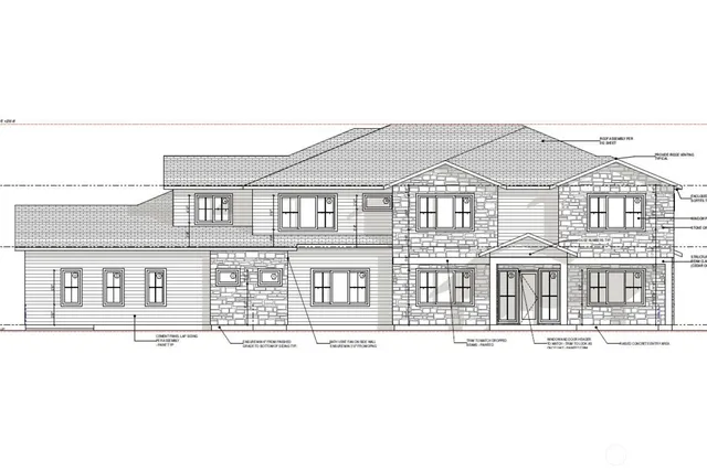 a black and white photo of a building