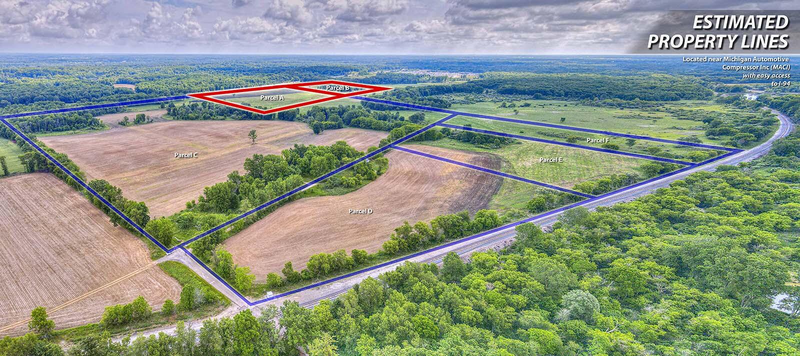 2001 North Harrington Road Parma, MI 49269 - Photo 14 of 14 VL Harrington Parcels A thru F