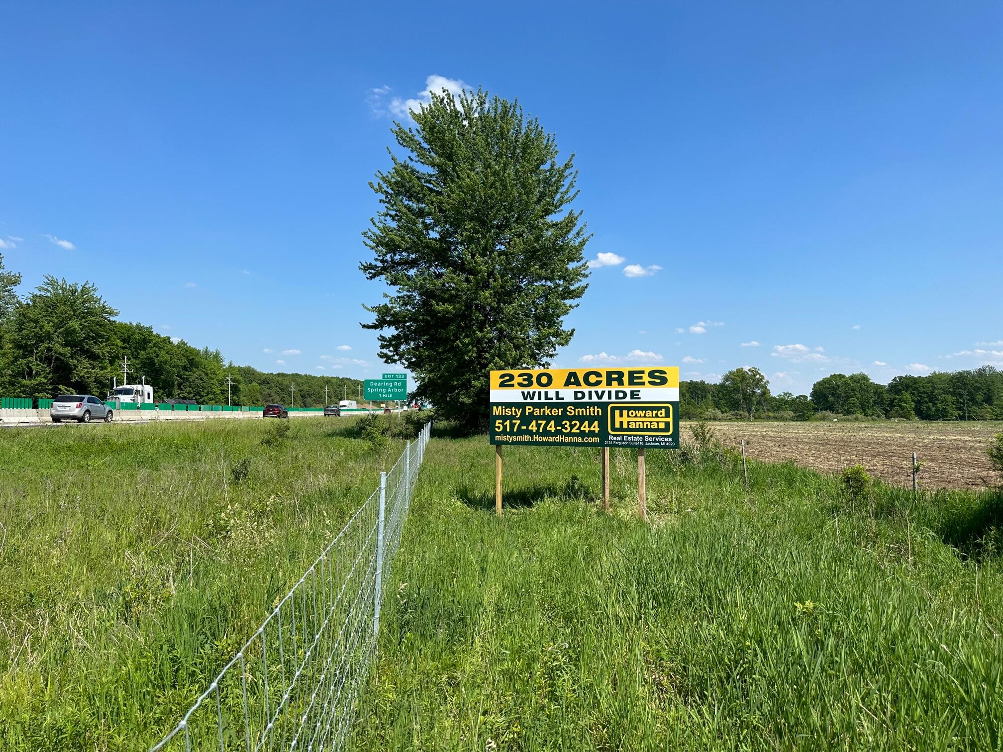 2001 North Harrington Road Parma, MI 49269 - Photo 6 of 14 2001 N Harrington new sign