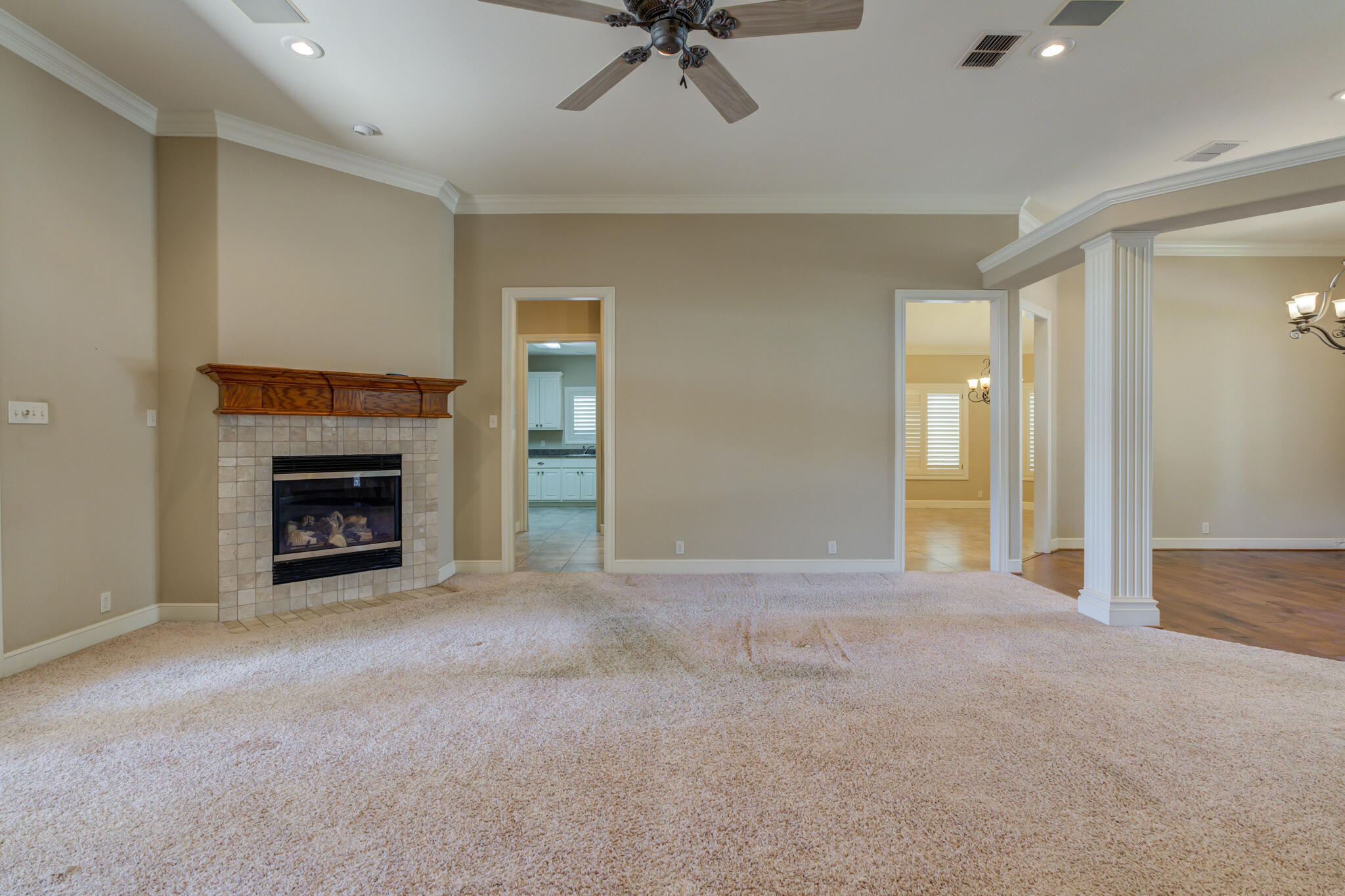 6017 87th Street Lubbock, TX 79424 - Photo 10 of 62 Fireplace