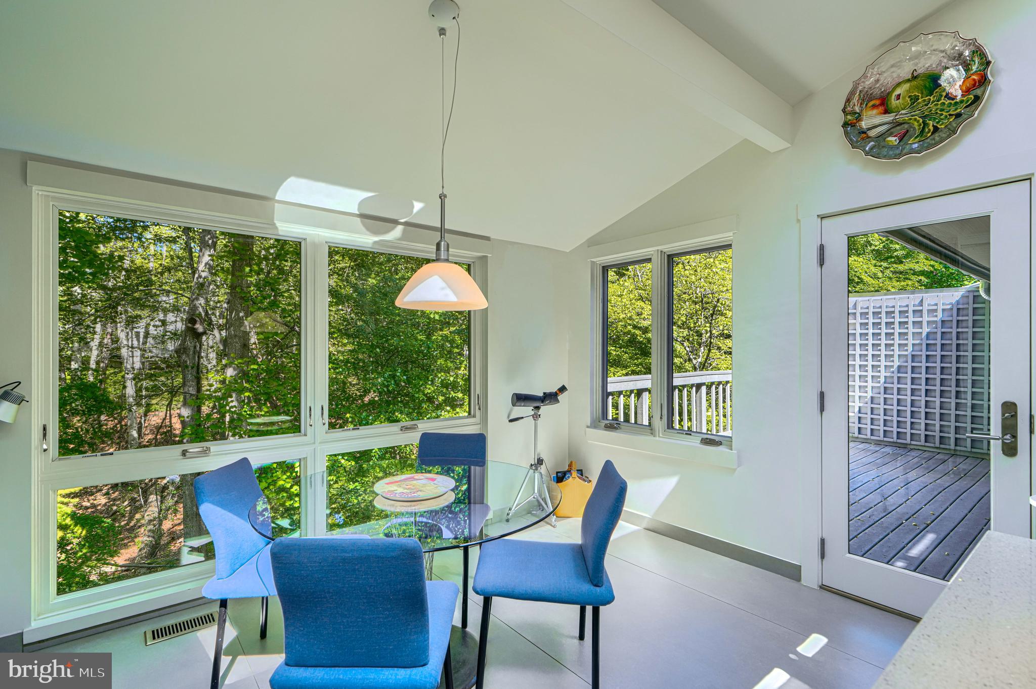 2504 Stone Mill Road Baltimore, MD 21208 - Photo 6 of 123 Eat-in kitchen w/panoramic views and deck access