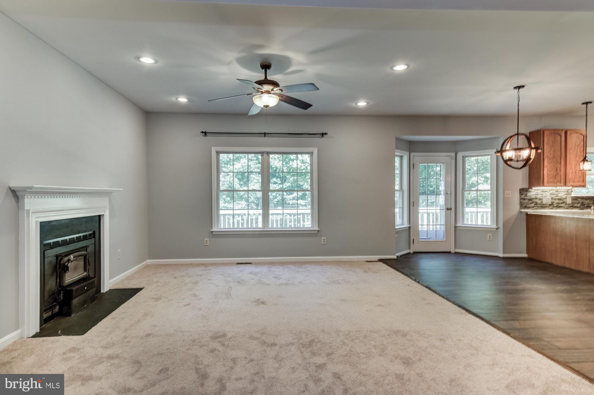 Family Room, Open to Kitchen