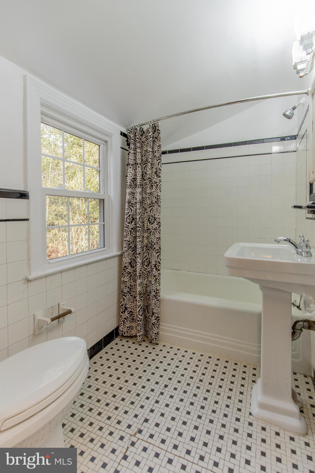 502 East Schuyler Road Silver Spring, MD 20901 - Photo 23 of 29 a bathroom with a sink a toilet and shower
