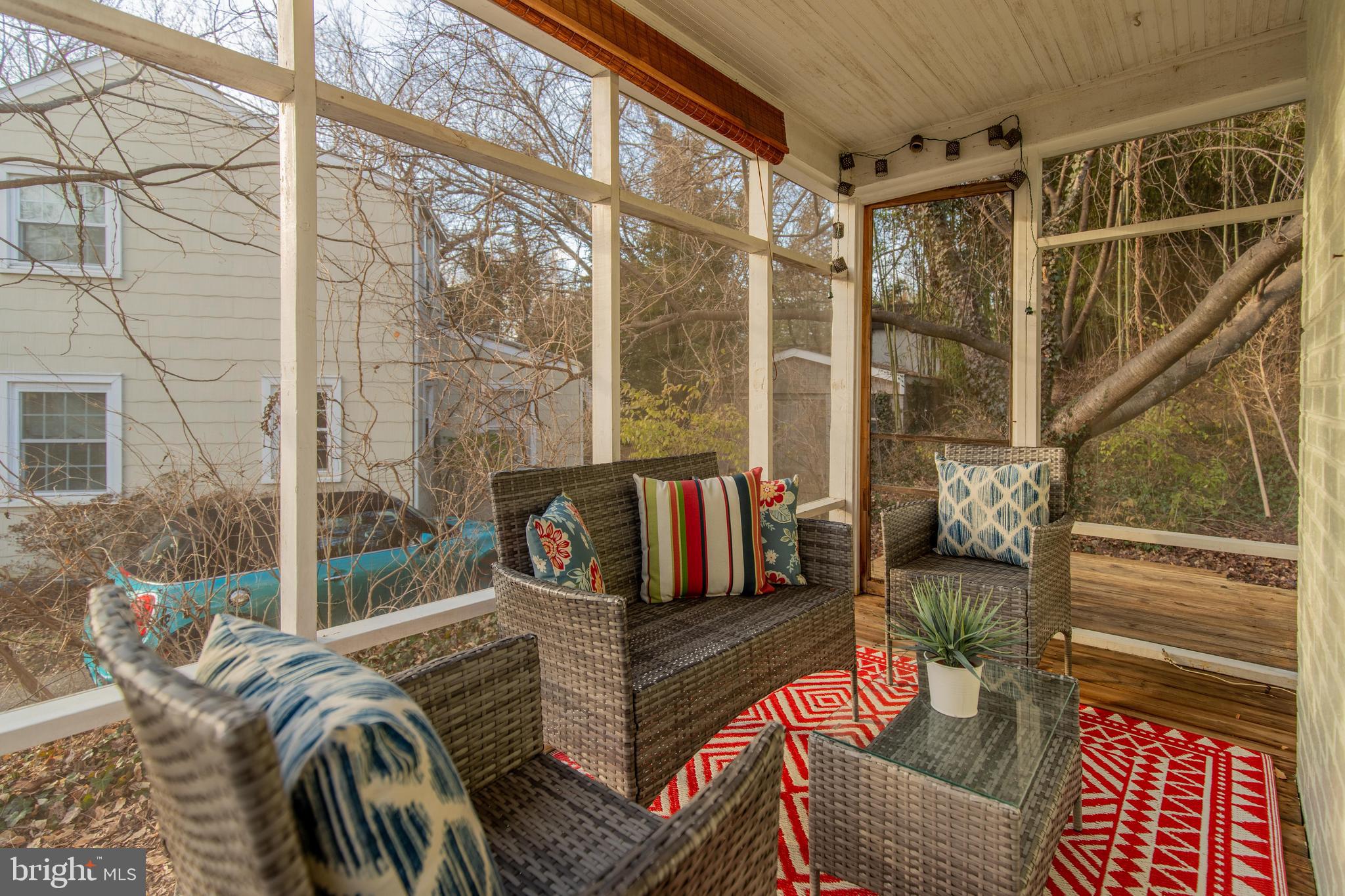 502 East Schuyler Road Silver Spring, MD 20901 - Photo 25 of 29 a view of balcony with couch
