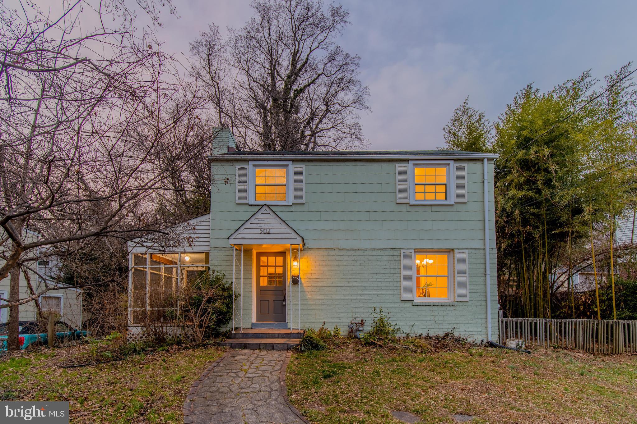 502 East Schuyler Road Silver Spring, MD 20901 - Photo 27 of 29 a front view of a house with yard